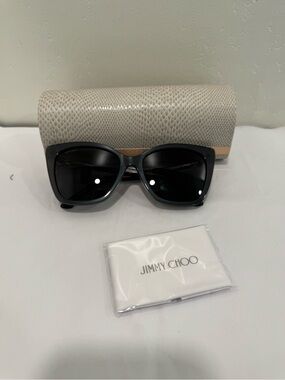 Jimmy Choo Black Sunglasses
